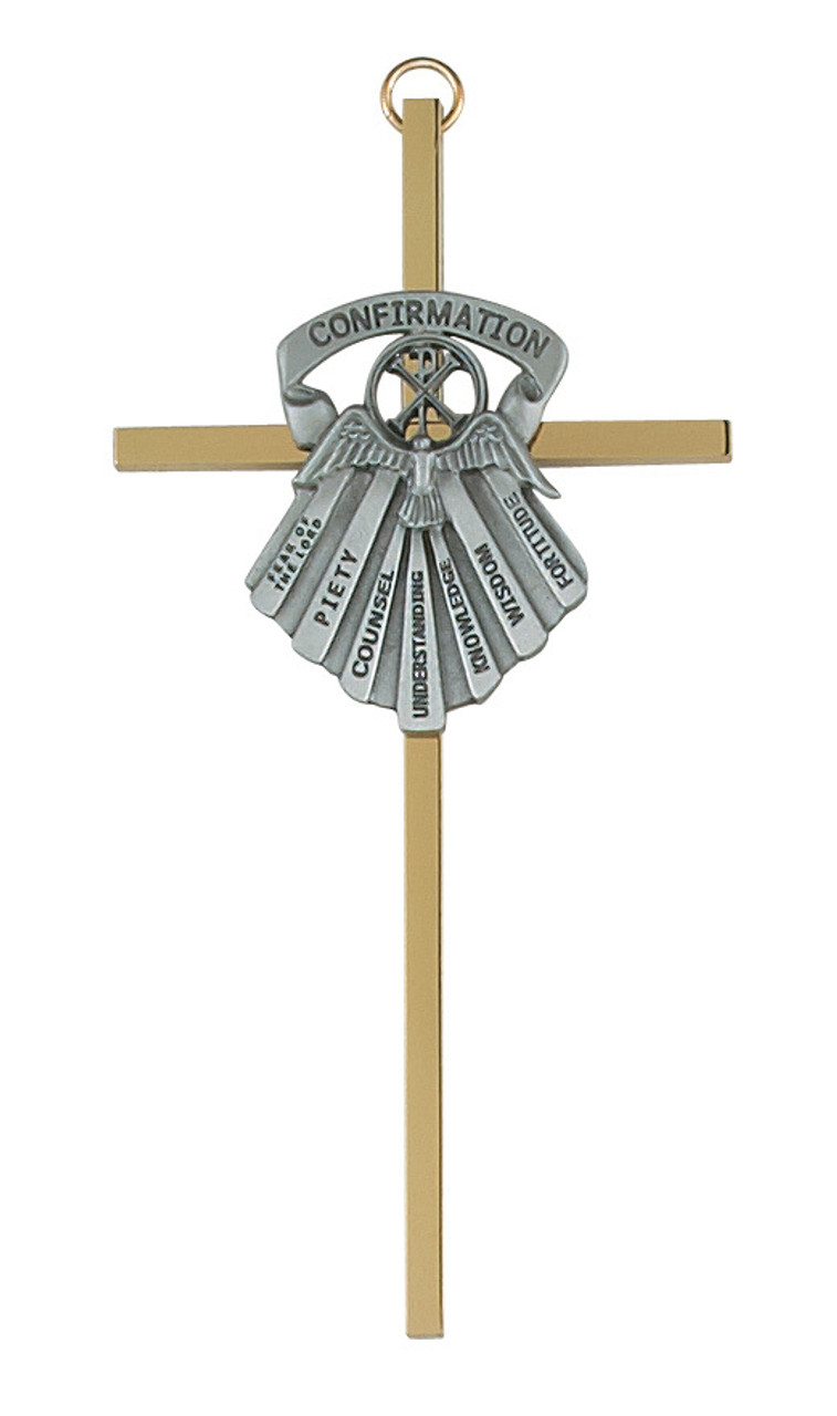 Confirmation Wall Cross | Gifts of Holy Spirit | 6