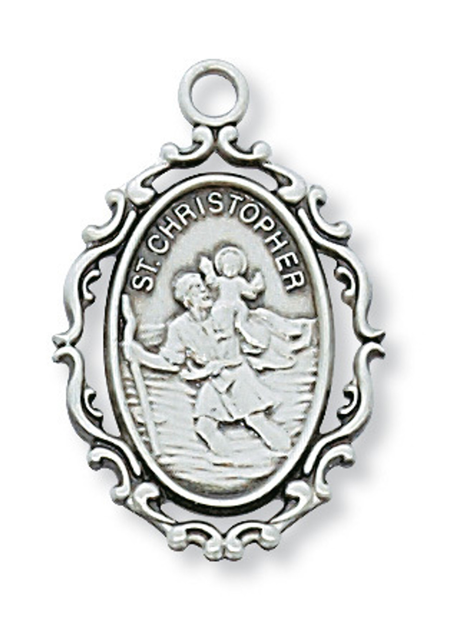 ビンテージネックレス　Central Catholic High School Vintage Religious Necklace Priest Child Catholic Pendant 18