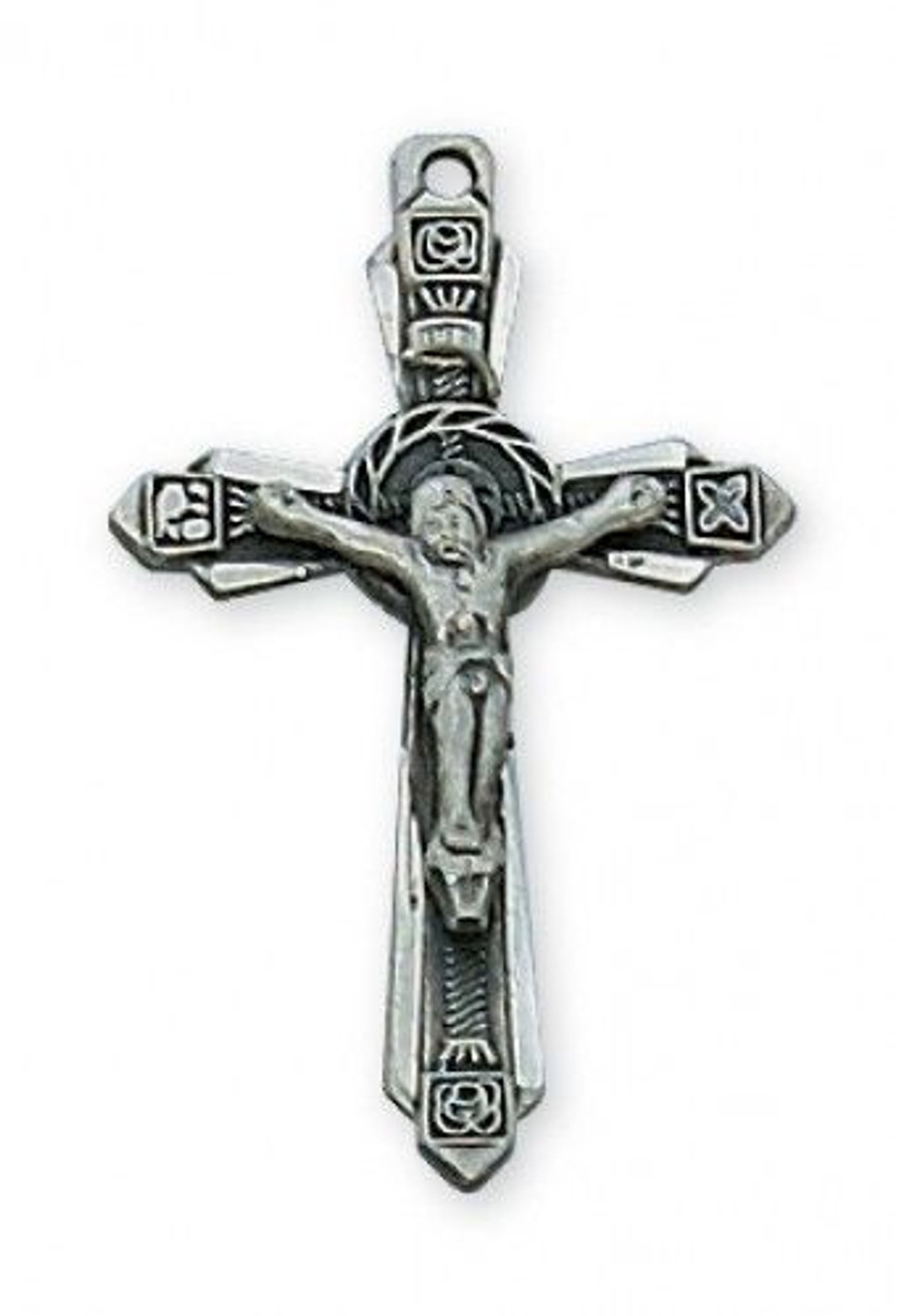 Crucifix Pendant Necklace | Flared 