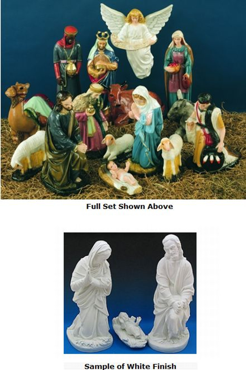 Complete 36" Nativity Set Available in 3 finishes F.C. Ziegler Company