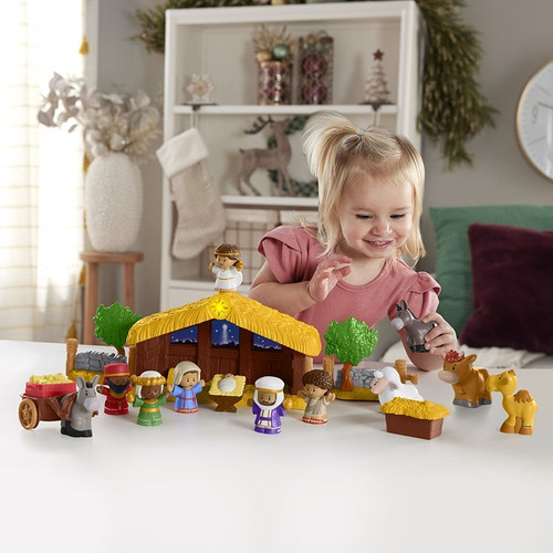 Childrens Nativity Fisher Price Little People Set - Full Set  Childrens Nativity Fisher Price Little People Set - Full Set