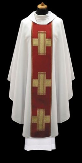 Gothic Chasuble | Damask Fabric | 4 Colors |  Polish | 125 Gothic Chasuble | Damask Fabric | 4 Colors |  Polish | 125