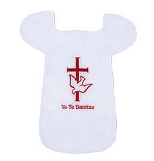 Baptismal Bib Yo te Bautizo Polyester Felt B20