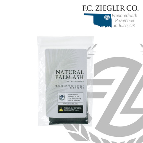 Ashes for Ash Wednesday - Bag serves approximately 300 