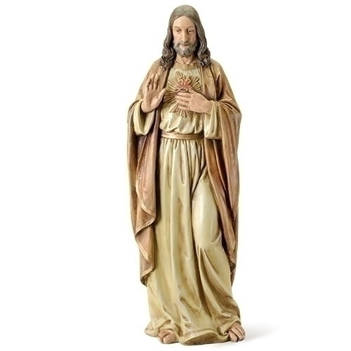 Sacred Heart of Jesus Statue  | Renaissance Collection  | 37-1/2" | Resin | 27019 Sacred Heart of Jesus Statue  | Renaissance Collection  | 37-1/2" | Resin | 27019