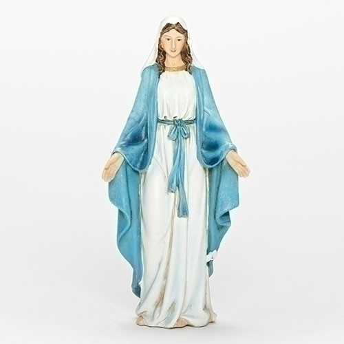 statue of our lady of grace stands 6 inches tall made of resin ro60686 statue of our lady of grace stands 6 inches tall made of resin ro60686