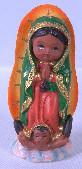 Our Lady of Guadalupe Statue | 4" | P204GU Our Lady of Guadalupe Statue | 4" | P204GU