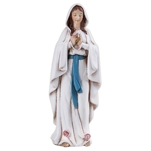 Our Lady Of Lourdes Diamond Quilted Cotton-Polyester Twill Soft