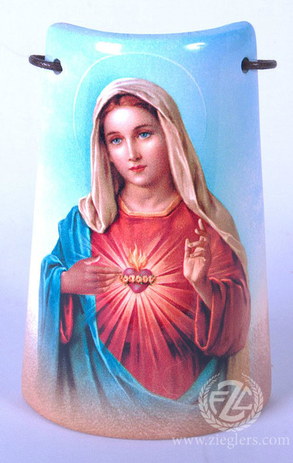 Ceramic Tile with Immaculate Heart of Mary - Style FAR2203C52