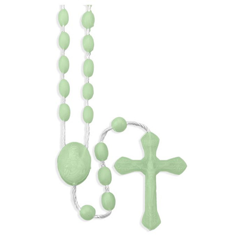 Luminous Rosary with Glow-in-the-Dark Beads