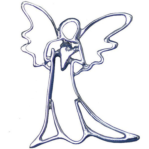 Lapel Pin of Guardian Angel - Style TSK140 Lapel Pin of Guardian Angel - Style TSK140