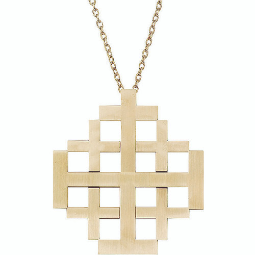 Pectoral Jerusalem Cross - Style TS326P  Pectoral Jerusalem Cross - Style TS326P