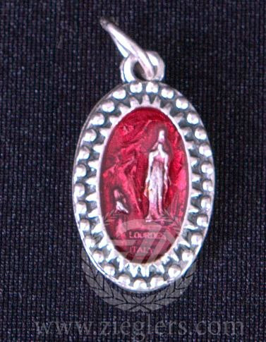 Our Lady of Lourdes Medal, 3/4