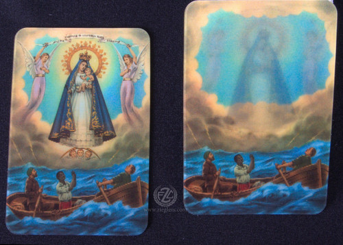 Holy Card | Our Lady of Cobre  | Lenticular Printed 2D Holy Card | Our Lady of Cobre  | Lenticular Printed 2D