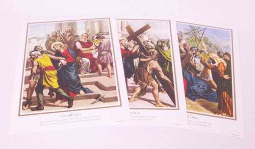 Stations of the Cross Prints available in 3 sizes Stations of the Cross Prints available in 3 sizes