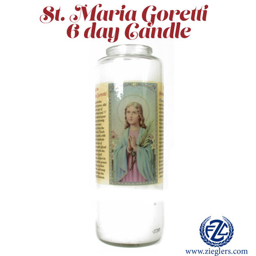 Saint-Maria-Goretti-6-Day-Devotional-Candle-with-prayer-in-english-and-spanish-2012SMGZieglers Saint-Maria-Goretti-6-Day-Devotional-Candle-with-prayer-in-english-and-spanish-2012SMGZieglers