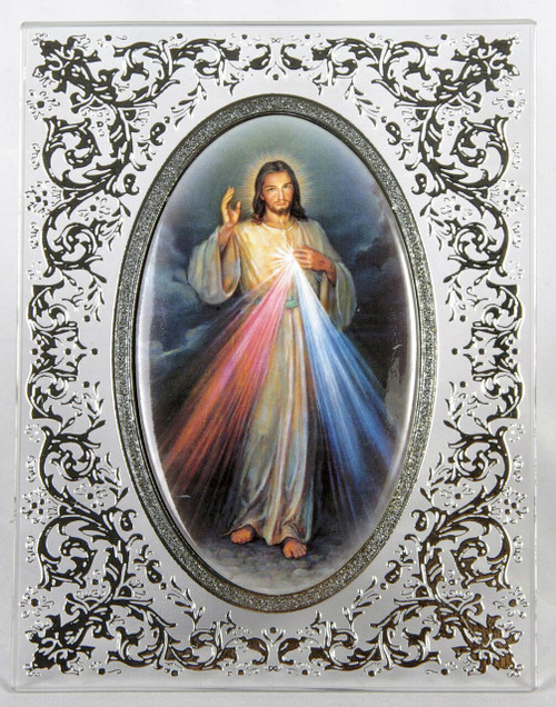 #131 Frame Divine Mercy 12x16 Framed Canvas