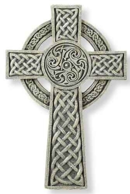 Celtic Cross | Stone Look | Celtic Knot Design | 9-1/2 | Resin | 64070 Celtic Cross | Stone Look | Celtic Knot Design | 9-1/2 | Resin | 64070