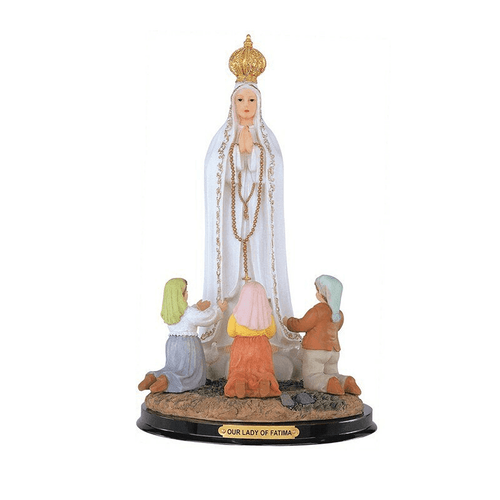 Our Lady of Fatima with Crown and Children Size 12" GSC31210 Our Lady of Fatima with Crown and Children Size 12" GSC31210