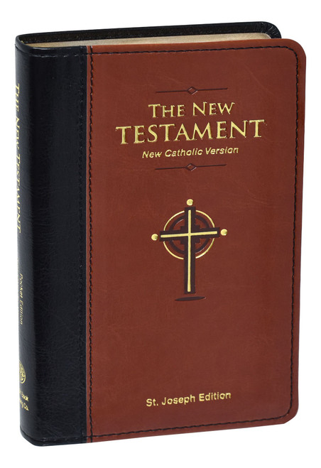 the new testament new catholic version n c v pocket size with dura lux cover 9781941243732  630/19bn the new testament new catholic version n c v pocket size with dura lux cover 9781941243732  630/19bn