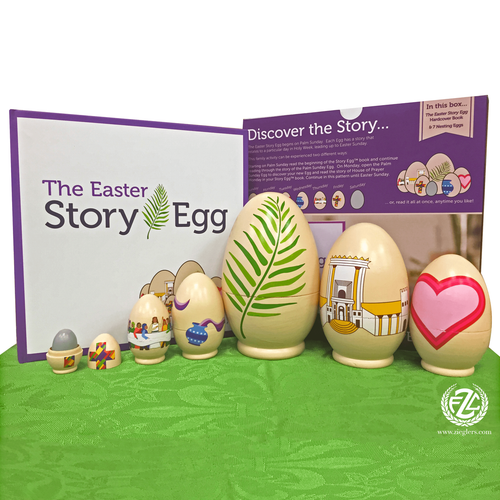 The Easter Story Egg, Book, Toy, Activity