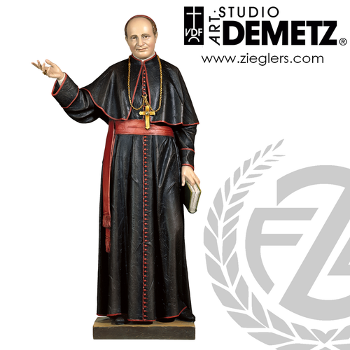 Saint Joseph Marello statue in fiberglass or hand-carved linden wood with choice of 48 60 or 72 inch heights and natural stain color bronze or white marble finish Crafted In Italy DM60073 Saint Joseph Marello statue in fiberglass or hand-carved linden wood with choice of 48 60 or 72 inch heights and natural stain color bronze or white marble finish Crafted In Italy DM60073