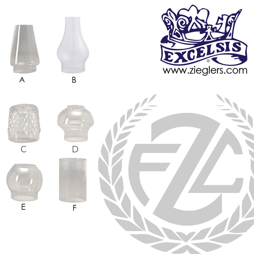 Acolyte Candlestick Replacement Glass Globes Available in 5 Styles Excelsis 