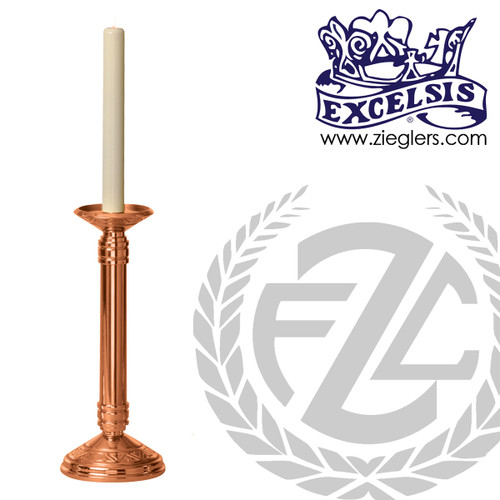 Altar Candlestick Holder in 10 sizes in Bronze - PB240 Altar Candlestick Holder in 10 sizes in Bronze - PB240