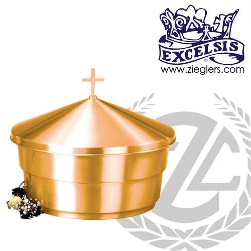 Bronze Tabletop Baptismal Font with Stainless Steel Basin