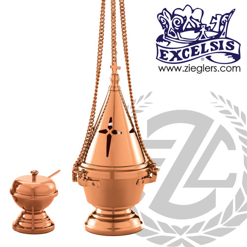 Bronze Censer and Incense Boat set - PB1114123 Bronze Censer and Incense Boat set - PB1114123