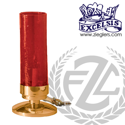 Sanctuary Lamp | Brass or Bronze | Electric | Clear or Red
