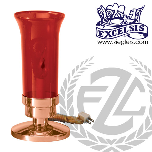 Style 216 Excelsis Electrified Altar Sanctuary Lamp in Bronze