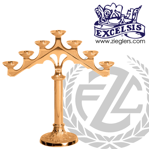 Altar Candelabra in Brass PB2328 Altar Candelabra in Brass PB2328
