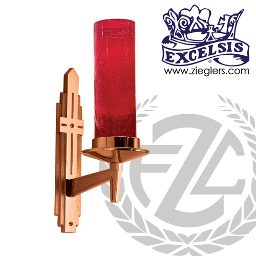 Style 419 Excelsis Modern Wall Sanctuary Lamp in Bronze
