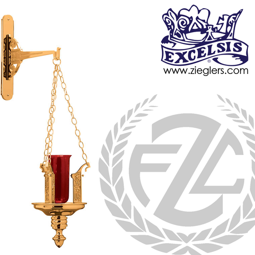 Sanctuary Wall Lamp | Hanging | Bronze or Brass | Includes Chain | 53648 | USA Sanctuary Wall Lamp | Hanging | Bronze or Brass | Includes Chain | 53648 | USA