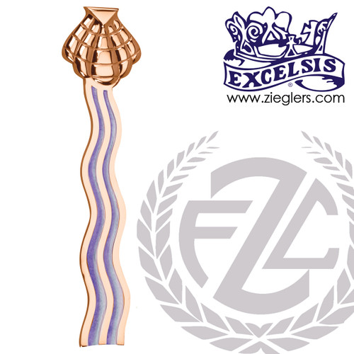 Bronze Wall Plaque with Baptism Shell and Water Bronze Wall Plaque with Baptism Shell and Water