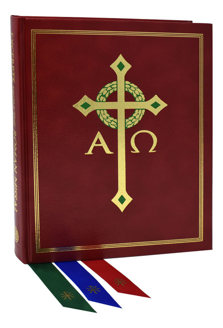 CB7613 9781947070189 Excerpts from the roman missal book by ICEL bonded leather altar edition CB7613 9781947070189 Excerpts from the roman missal book by ICEL bonded leather altar edition
