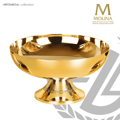 open ciborium stands 3 and 1 half inches high holds up to 350 host made in spain by artistic silver AS5422 open ciborium stands 3 and 1 half inches high holds up to 350 host made in spain by artistic silver AS5422