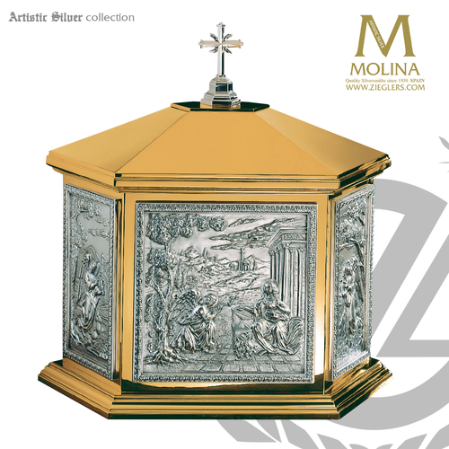 Tabernacle The Annunciation Available in 3 Finish 4114 Spain Tabernacle The Annunciation Available in 3 Finish 4114 Spain