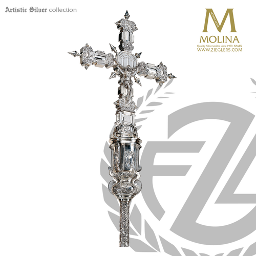 Processional Crucifix Available in 2 Finishes 900 Spain Processional Crucifix Available in 2 Finishes 900 Spain