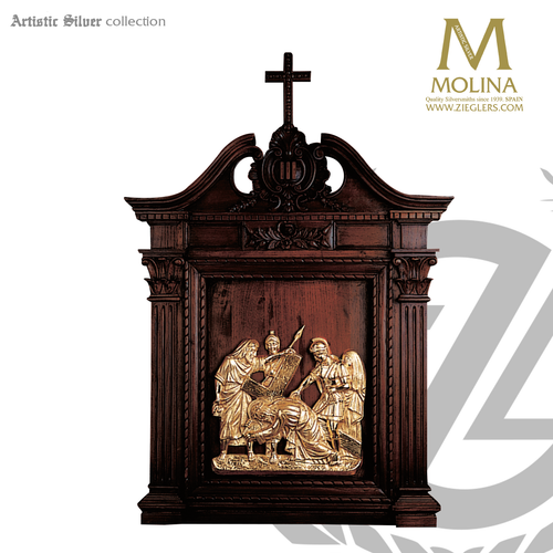  Stations of the Cross Wood Size 50" x 35" 520 Spain