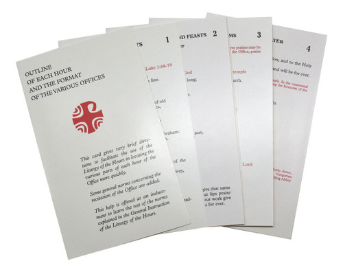 Liturgy of the Hours Inserts Regular Print 9780899420493 CB400I 400/I Liturgy of the Hours Inserts Regular Print 9780899420493 CB400I 400/I
