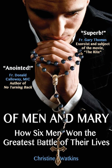 Of men and mary paperback book of six testimonials of men in spiritual battle by watkins 17 pages 9781947701045
 Of men and mary paperback book of six testimonials of men in spiritual battle by watkins 17 pages 9781947701045