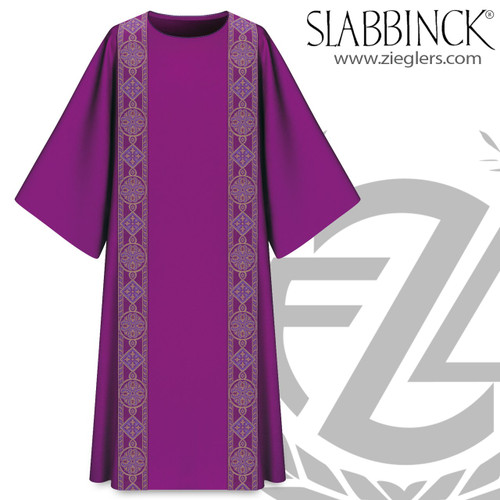 Dalmatic | Double Band | Purple | Polyester & Viscose | Slabbinck | Belgium Dalmatic | Double Band | Purple | Polyester & Viscose | Slabbinck | Belgium