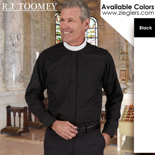 100 percent cotton clergy shirts