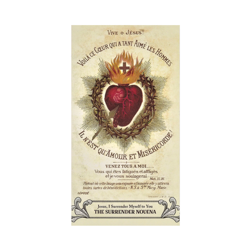 Surrender Novena Trifold HCM50SURRLF USA Surrender Novena Trifold HCM50SURRLF USA