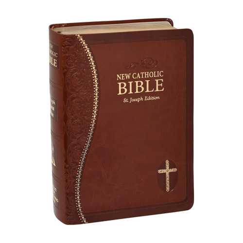St Joseph New Catholic Bible | Medium | Blue | Imitation Leather 