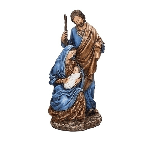 Cici & Jimmys 6 High Holy Family Nativity Scene Sculpture Figurine Plaque Tabletop for Home/Holiday/ChristmasDecoration