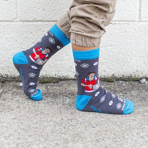 Blessed Carlos Acutis Socks for Kid Cotton & Nylon One Size USA Blessed Carlos Acutis Socks for Kid Cotton & Nylon One Size USA