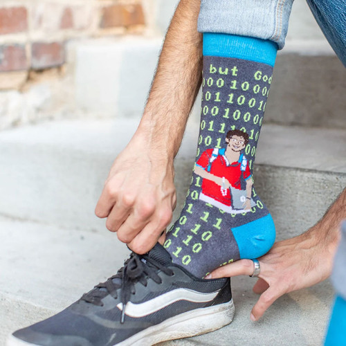 Blessed Carlos Acutis - Blessings of the Eucharist - Socks Adult Cotton & Nylon One Size USA